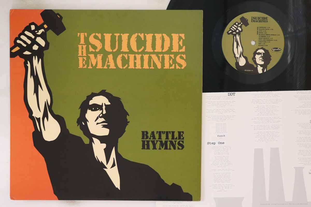 米LP Suicide Machines Battle Hymns HR620601 HOLLYWOOD /00260 LP SUICIDE MACHINES Battle Hymns HR620601 HOLLYWOOD US | eBay