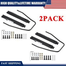 Racewill Universal Dual Lock Slider Seat Slider Track Bracket Set Aessembly 2pcs