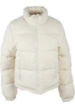 SPORTY & RICH CREAM PADDED DOWN JACKET SMALL