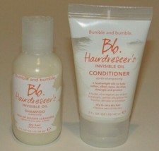 Bumble And Bumble Bb Hairdresser's Invisible Oil Shampoo  Conditioner 2 Oz Set