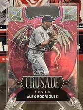 2023 Panini Chronicles Crusade ALEX RODRIGUEZ Pink Velocity Prizm 01/17