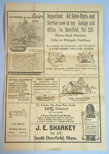 c1940 John Deere Dealer's Illustrated Broadside Advertisement