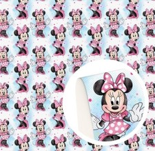Minnie ombre FAUX LEATHER SHEET 8 X 12" 1218719 Pink SMOOTH