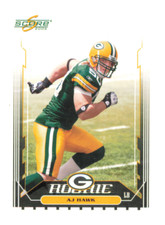 2006 Score A.J. Hawk #373 RC Rookie Card Green Bay Packers NM-MT. rookie card picture