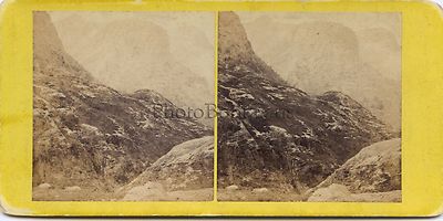 Glencoe Schottland Scotland UK Stereo Vintage Albumin