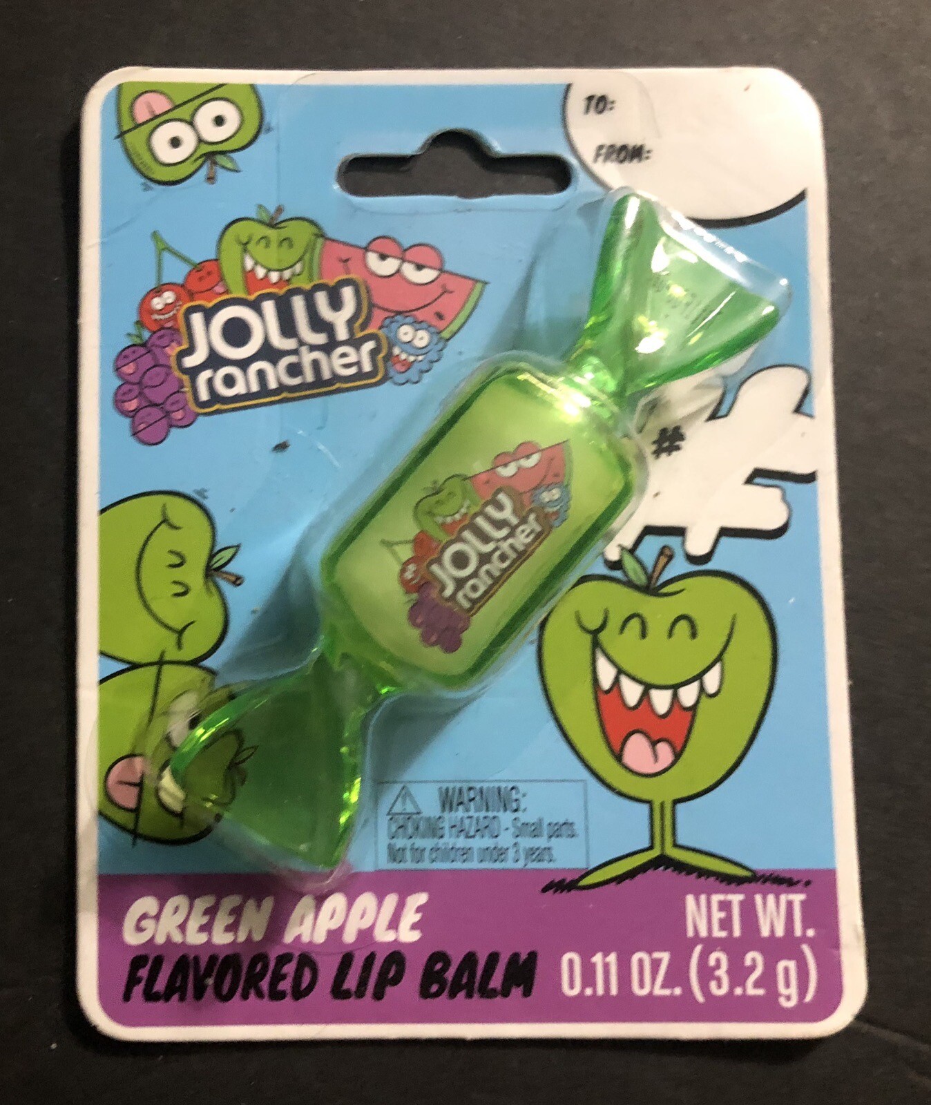 NIP Jolly Ranchers Green Apple Candy Flavored Lip Balm Gloss eBay