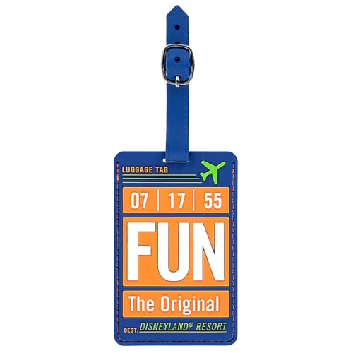 Disney Luggage Tag Travel And Gear FUN Disneyland NEW