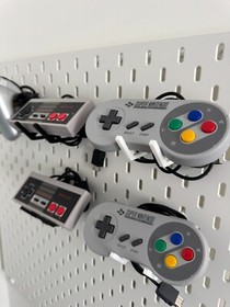 Universal Gaming Controller Hooks for SNES NES Nintendo PlayStation Xbox Wired