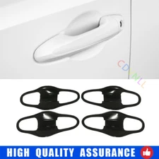 For Toyota RAV4 2013-2018 Carbon Fiber Exterior Side Door Bowl Frame Cover Trim