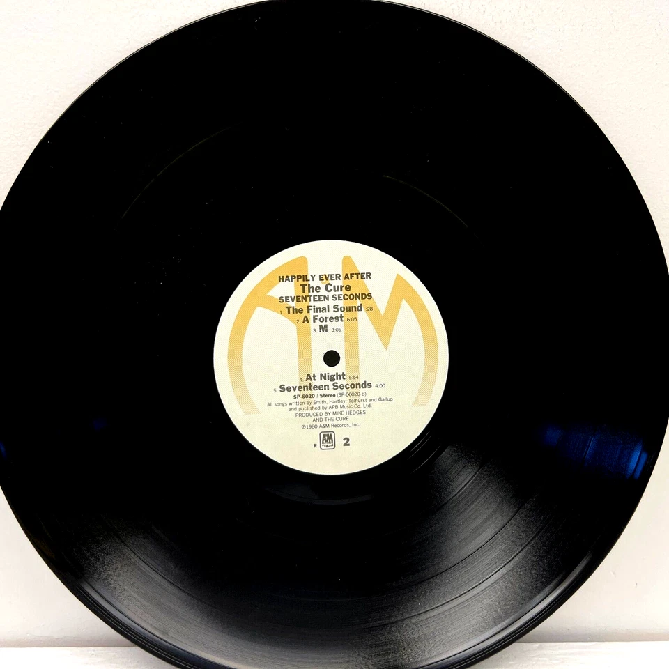 The Cure Happily Ever After 1986 Vinyl A&M Records - Image 3 of 4
