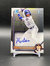 2022 Bowman Chrome 1st Roilan Machandy On Card Auto Houston Astros Card