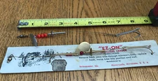 2 Strike Master Deep-Troll "EZ-ON" Vintage 1 Carded Minnow Rig Spinner original