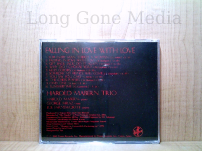 Falling In Love With Love by Harold Mabern Trio (CD, Japan, 2002