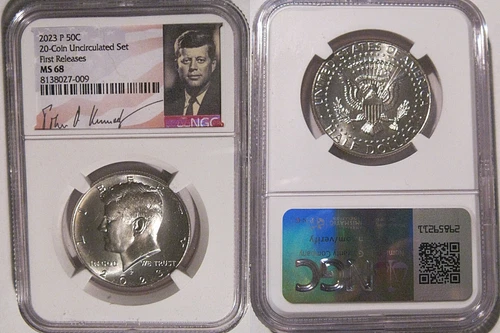 2023 P Kennedy Half Dollar 50c NGC MS 68 FIRST RELEASES