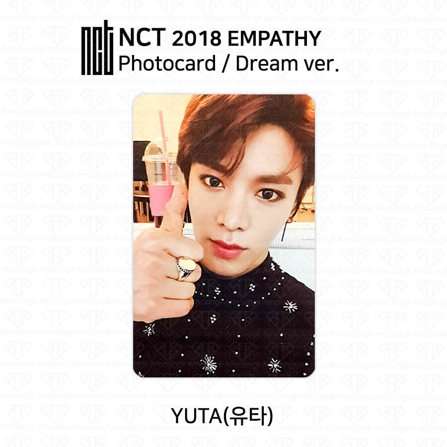 NCT 2018 Empathy Official Photocard Jaehyun Taeyong Lucas NCT 2018 Empathy Official Photocard Jaehyun Taeyong Lucas