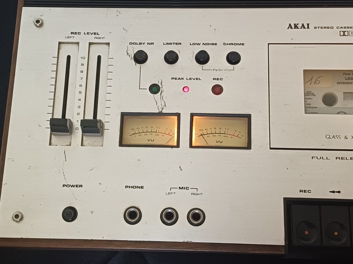 AKAI GXC-39D / Stereo Cassette deck | eBay