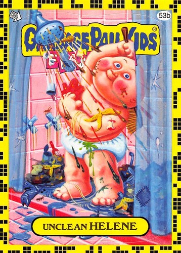 GARBAGE PAIL KIDS 2011 FLASHBACK SERIES 2 PICK-A-CARD YELLOW BASE STICKERS TOPPS - Picture 212 of 321
