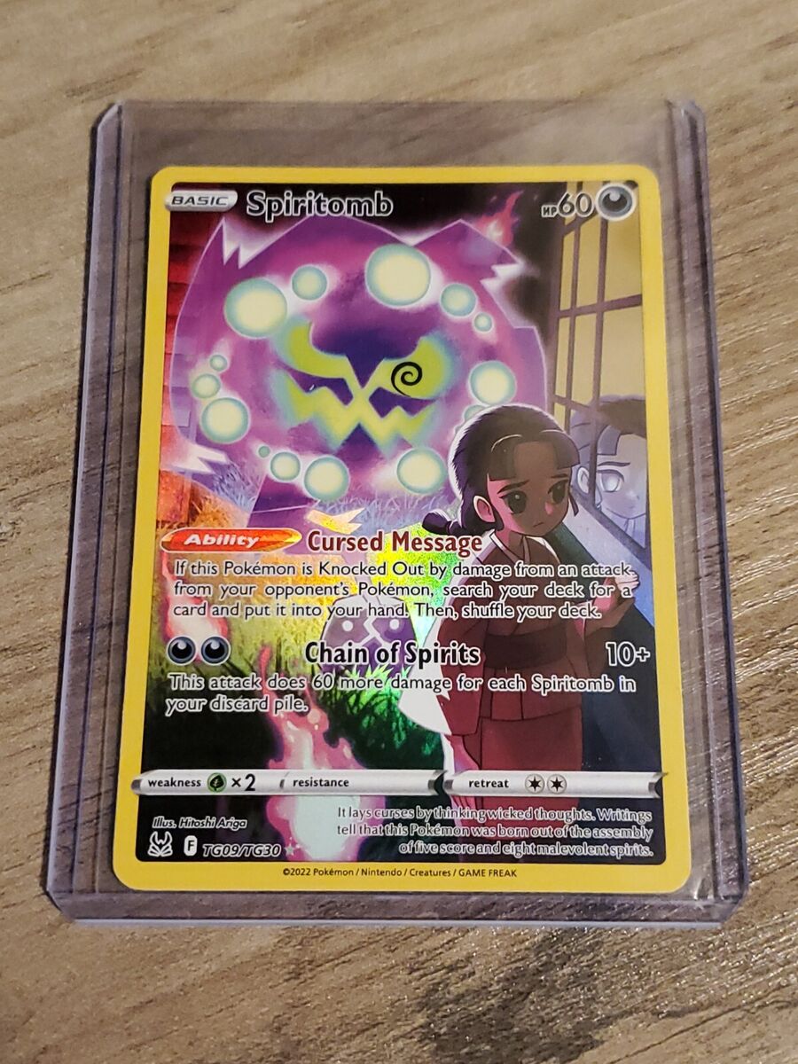 Pokemon Card TCG - Spiritomb TG09/TG30 Ultra Rare - Lost Origin - Near Mint