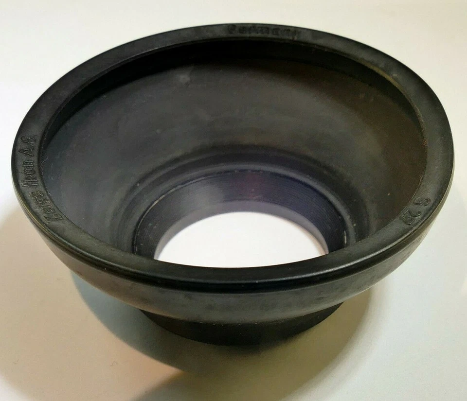 Zeiss Ikon AG S27 Lens Rubber Hood shade 27mm screw in Contessa Tenax Genuine - Image 2 of 4