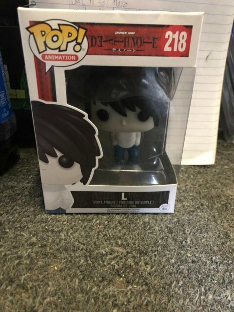 Funko Pop Death Note L #218 Vaulted D01 for sale online | eBay