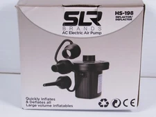 AC Electric Air Pump For Air Mattress Bed Boat Inflator Deflator Pump Portable