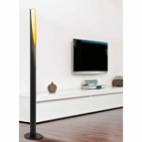 Licht-Trend Led Stehlampe Franca Schwarz, Goldfarben