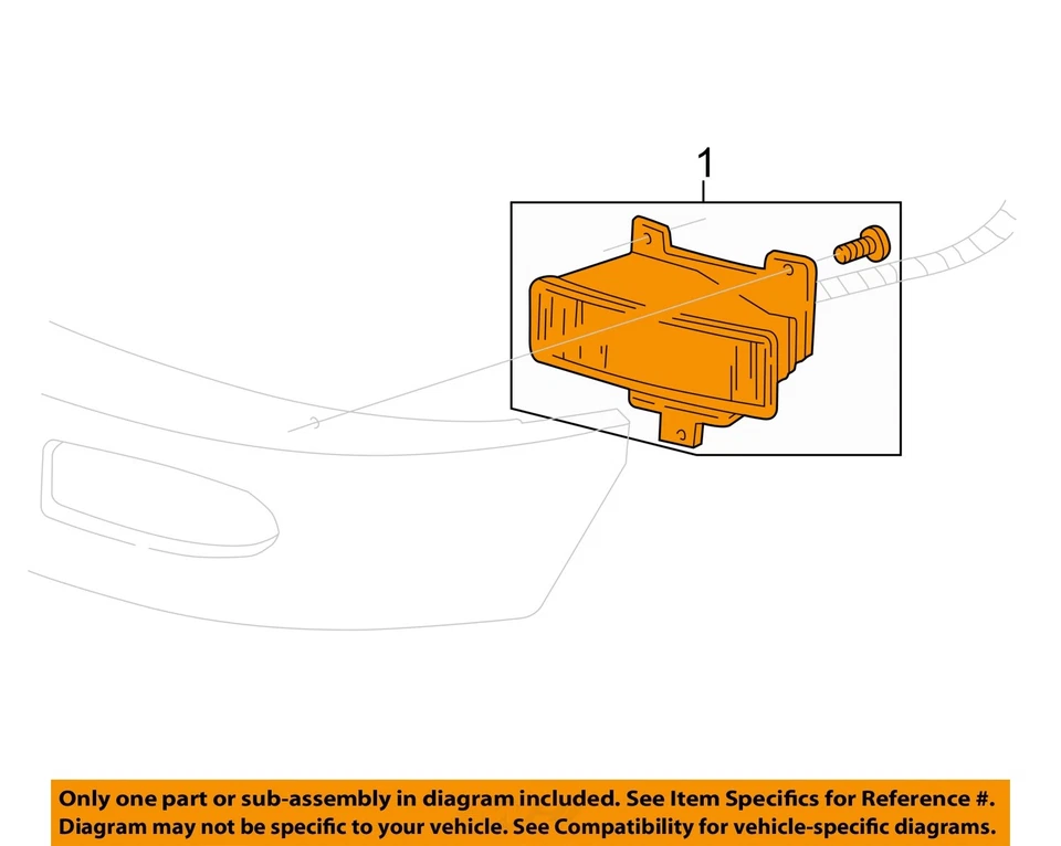 Б/у фары дальнего света подходят: 2002 Ford F150 пикап противотуманный бампер установлен Herita - Изображение 2 из 4