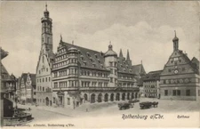 CPA AK Rothenburg- Rathaus GERMANY (1074811)