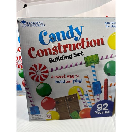 Learning Resources Candy Set Costruzioni 168 Pezzi Età 4+ STEM Giocattolo - Foto 20 di 21