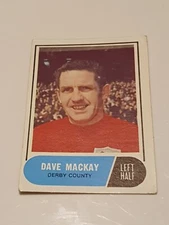 AB&C Football Facts Card Green Back #91 Dave Mackay (D39)