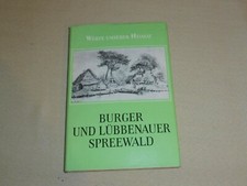 altes DDR Buch Werte unserer Heimat Band 36 Burger und Lübbenauer Spreewald