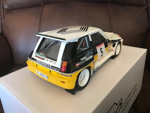 OTTO 1/18 RENAULT 5 RS MAXI TURBO RALLY NACIONAL 1986 CARLOS SAINZ OT615 - Imagen 6 de 8