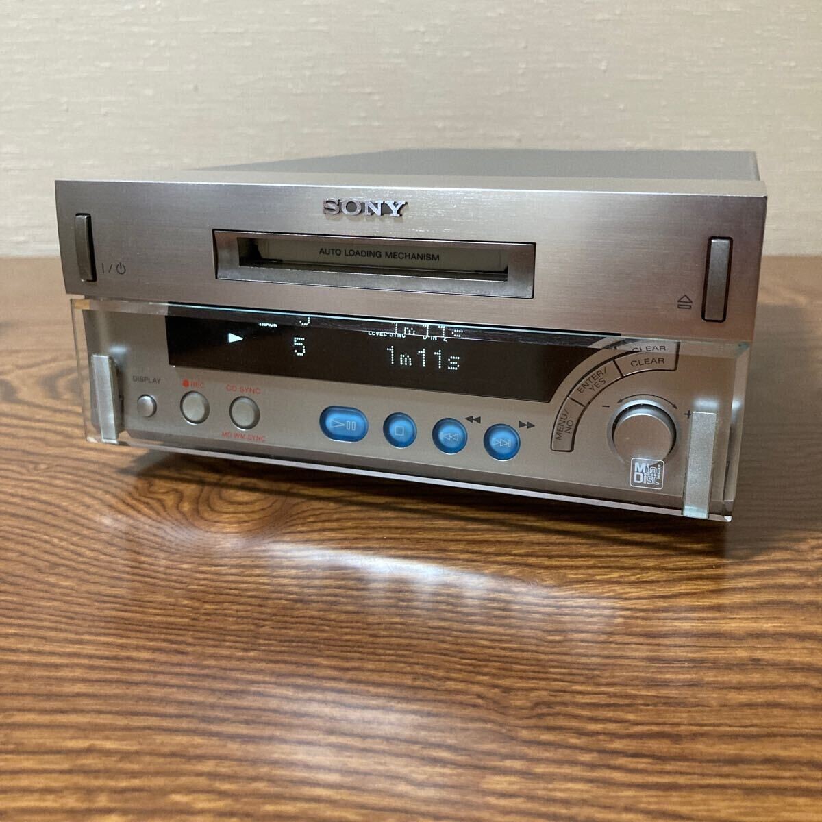 SONY MDS-SD1 MD recorder Minidisc MD Deck Player Recorder Audio Japan ...