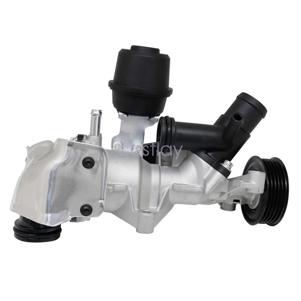 Nuevo juego de 1 bomba de agua para Mercedes-Benz CLA250 2014-2018 GLA250 2015-2018 EE. UU. Foto 3 de 4