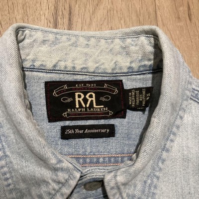 RRL 25th Anniversary Limited Denim Shirt Dungaree Ralph RRL 25th Anniversary Limited Denim Shirt Dungaree Ralph