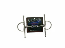 Circle R Reinsman Full Cheek Dog Bone Snaffle Bit! FREE SHIPPING!