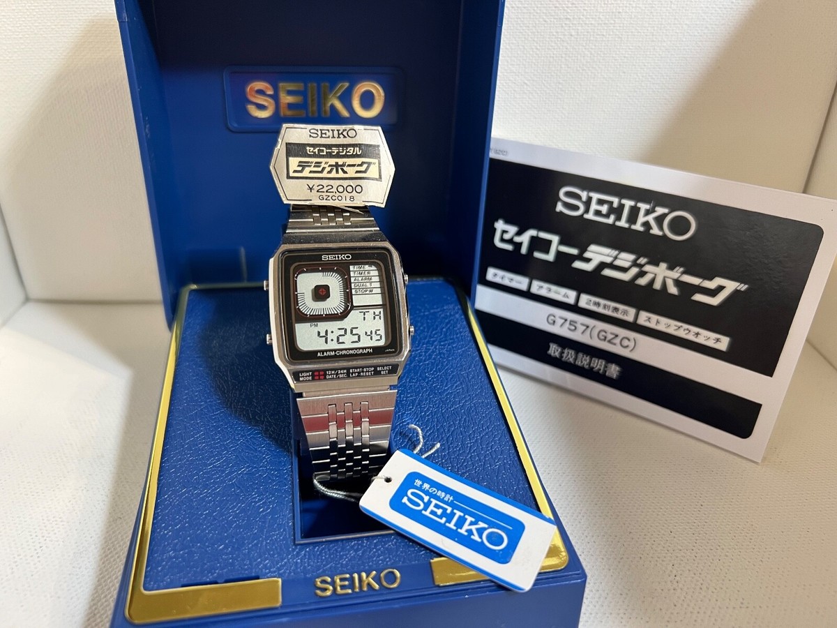 Seiko G757-4000 James Bond Octopussy Quartz LCD Uhr. | eBay