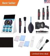 All-in-One Lens Cleaning Kit - Includes Air Blower, Pen  50 Paper Tissues