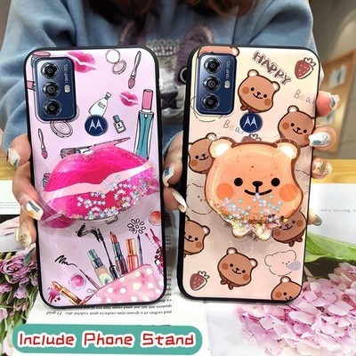 MYDING-Phone Case for MOTO G Play 2023,  cute Cartoon protective Simplicity TPU