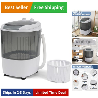 #ad #ad Mini Spin Dryer Compact Laundry for Home Apartment RV Gray $138.76