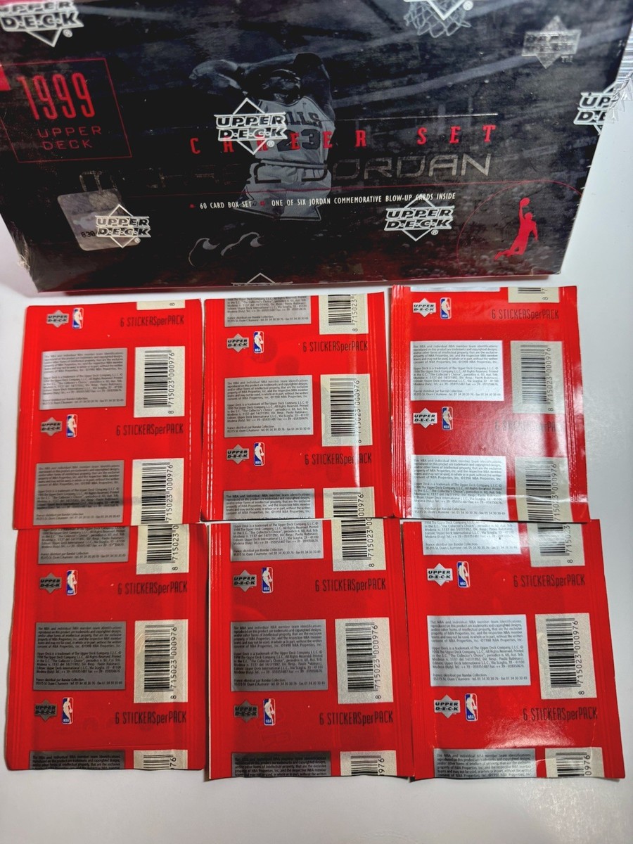 1999 Upper Deck Michael Jordan 60 Card Career Box Set (+36