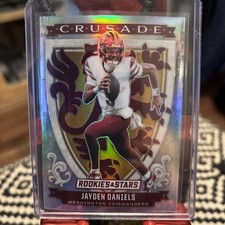 2025 Panini Rookies & Stars - Crusade Jayden Daniels #30 Silver Prizm
