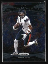 2024 Panini Prizm - Fireworks - #9 Stefon Diggs - Houston Texans