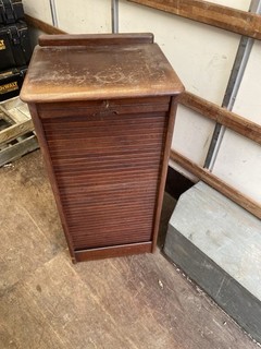 Abbess Tambour / Roll front Filing Cabinet 9 drawers