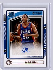 Judah Mintz 2024-25 Panini Donruss Rookie Auto RC