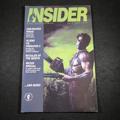 Dark Horse Insider #7 - US Dark Horse Comic Englisch - 1992 Evil Dead Cover