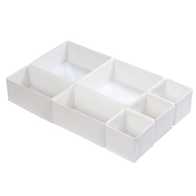 7er Set Schubladen Organizer kompatibel mit MALM Kommode Faltbare