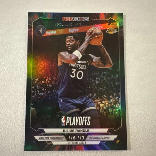 2025-26 Topps NBA Hoops Finals Pursuit First Round Julius Randle Timberwolves