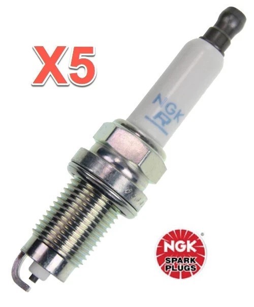 5 Spark Plugs NGK ZFR6T11G for VW Beetle Jeta 2.5L Pre gapped