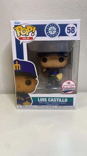 Funko Pop! Vinyl Figure - MLB #58 - Luis Castillo - T-Mobile Park Exclusive